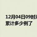 12月04日09时海南三沙最新疫情确诊人数及三沙疫情患者累计多少例了