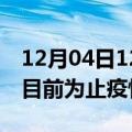 12月04日12时安徽滁州累计疫情数据及滁州目前为止疫情总人数