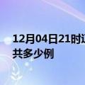 12月04日21时辽宁抚顺疫情情况数据及抚顺疫情到今天总共多少例