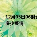 12月05日06时云南文山疫情新增确诊数及文山现在总共有多少疫情