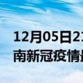 12月05日21时安徽淮南目前疫情是怎样及淮南新冠疫情最新情况