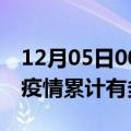 12月05日00时广东中山疫情病例统计及中山疫情累计有多少病例