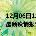 12月06日12时贵州贵阳最新疫情状况及贵阳最新疫情报告发布