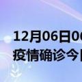 12月06日06时香港疫情最新情况统计及香港疫情确诊今日多少例