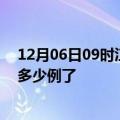 12月06日09时江西新余疫情情况数据及新余疫情今天确定多少例了