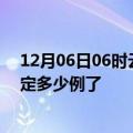 12月06日06时云南迪庆疫情最新通报表及迪庆疫情今天确定多少例了