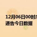 12月06日00时广东江门疫情最新数据消息及江门疫情防控通告今日数据