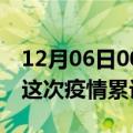 12月06日00时广东潮州疫情情况数据及潮州这次疫情累计多少例