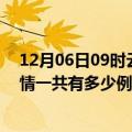 12月06日09时云南西双版纳疫情今天多少例及西双版纳疫情一共有多少例