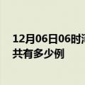 12月06日06时河南济源疫情今日最新情况及济源的疫情一共有多少例