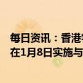 每日资讯：香港特区政府政务司司长陈国基：香港争取最早在1月8日实施与内地首阶段通关