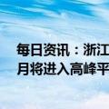 每日资讯：浙江：近期新冠感染病例数日增约百万，预计1月将进入高峰平台期