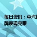 每日资讯：中汽协：2022年汽车出口突破300万辆，中国品牌表现亮眼