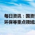 每日资讯：国资委：做好债务、房地产、金融、投资、安全环保等重点领域风险防控