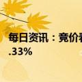 每日资讯：竞价看龙头：市场焦点股通达动力（5板）高开6.33%