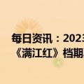 每日资讯：2023春节档总票房突破15亿元，《流浪地球2》《满江红》档期票房均超4亿