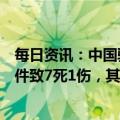 每日资讯：中国驻旧金山总领馆：美国加州半月湾市枪击事件致7死1伤，其中涉及中国公民