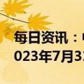 每日资讯：中国恒大：清盘呈请聆讯延期至2023年7月31日