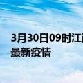 3月30日09时江西萍乡最新疫情状况及萍乡今天增长多少例最新疫情