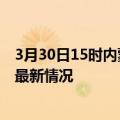 3月30日15时内蒙古赤峰疫情最新消息数据及赤峰新冠疫情最新情况