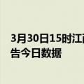 3月30日15时江西鹰潭疫情总共确诊人数及鹰潭疫情防控通告今日数据