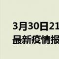 3月30日21时安徽宿州最新疫情状况及宿州最新疫情报告发布