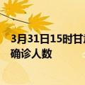 3月31日15时甘肃白银疫情总共多少例及白银此次疫情最新确诊人数