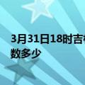 3月31日18时吉林延边疫情情况数据及延边新冠疫情累计人数多少