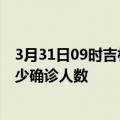 3月31日09时吉林白山疫情今天多少例及白山最新疫情共多少确诊人数