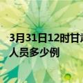 3月31日12时甘肃白银疫情最新防疫通告 白银最新新增确诊人员多少例