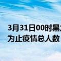 3月31日00时黑龙江大兴安岭累计疫情数据及大兴安岭目前为止疫情总人数