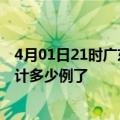 4月01日21时广东广州最新疫情确诊人数及广州疫情患者累计多少例了