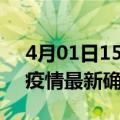 4月01日15时安徽阜阳疫情动态实时及阜阳疫情最新确诊数详情