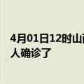 4月01日12时山西阳泉目前疫情是怎样及阳泉疫情一共多少人确诊了