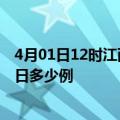 4月01日12时江西鹰潭疫情最新情况统计及鹰潭疫情确诊今日多少例