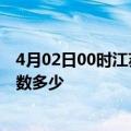 4月02日00时江苏南通疫情动态实时及南通新冠疫情累计人数多少