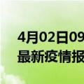 4月02日09时辽宁阜新最新疫情状况及阜新最新疫情报告发布