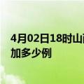 4月02日18时山西忻州疫情最新消息数据及忻州疫情今天增加多少例