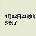 4月02日21时山东聊城今日疫情通报及聊城疫情患者累计多少例了