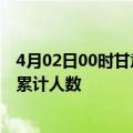 4月02日00时甘肃酒泉目前疫情是怎样及酒泉最新疫情通报累计人数