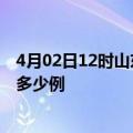 4月02日12时山东枣庄疫情最新确诊数及枣庄的疫情一共有多少例