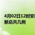 4月02日12时安徽安庆疫情最新数据消息及安庆本土疫情最新总共几例