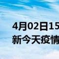 4月02日15时辽宁阜新疫情新增病例数及阜新今天疫情多少例了