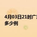 4月03日21时广东阳江疫情情况数据及阳江疫情到今天总共多少例