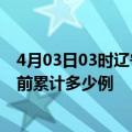 4月03日03时辽宁营口疫情最新状况今天及营口最新疫情目前累计多少例