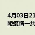 4月03日21时安徽铜陵疫情今天多少例及铜陵疫情一共有多少例