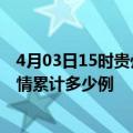 4月03日15时贵州黔西南疫情消息实时数据及黔西南这次疫情累计多少例