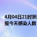 4月04日21时浙江湖州最新疫情情况数量及湖州疫情最新通报今天感染人数