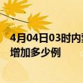 4月04日03时内蒙古通辽疫情最新状况今天及通辽疫情今天增加多少例