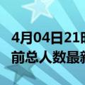 4月04日21时上海疫情人数总数及上海疫情目前总人数最新通报